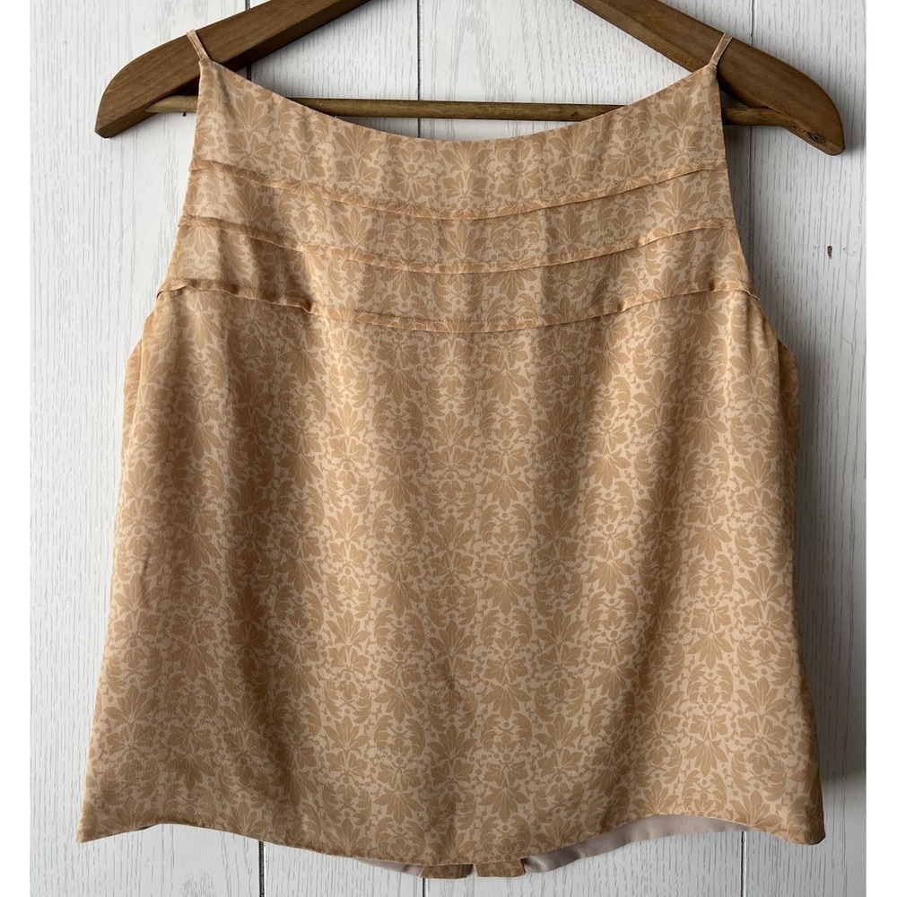 Rare 90's Y2K Vintage Giorgio Armani 100% Silk Camisole Top Exchange Medium